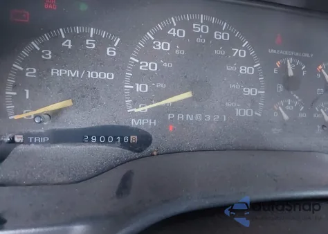 1997 GMC Sierra 1500 Sl Wideside из США, поврежденный, VIN 2GTEC19RXV1548717